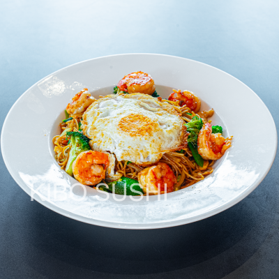 aux crevettes